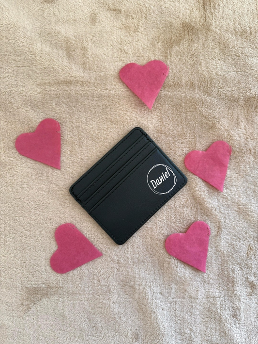 Porte cartes personnalisable - 3 ou 6 cartes