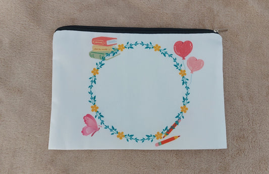 Pochette de fin d'année Maîtresse / ATSEM - Cercle personnalisable